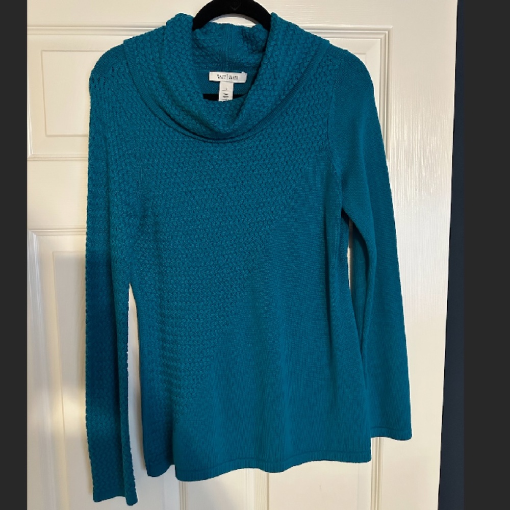 Teal White House Black Market Sweater